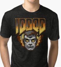 IDDQD - GOD MODE Tri-blend T-Shirt