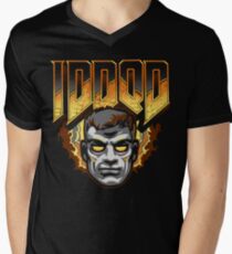 IDDQD - GOD MODE Men's V-Neck T-Shirt