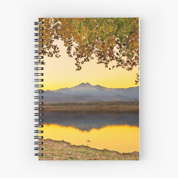 Item preview, Golden Autumn Twin Peaks View designed and sold by Bo Insogna.