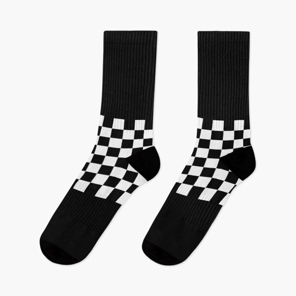 Item preview, Black & White Checkered Ska designed and sold by NobodysHero.