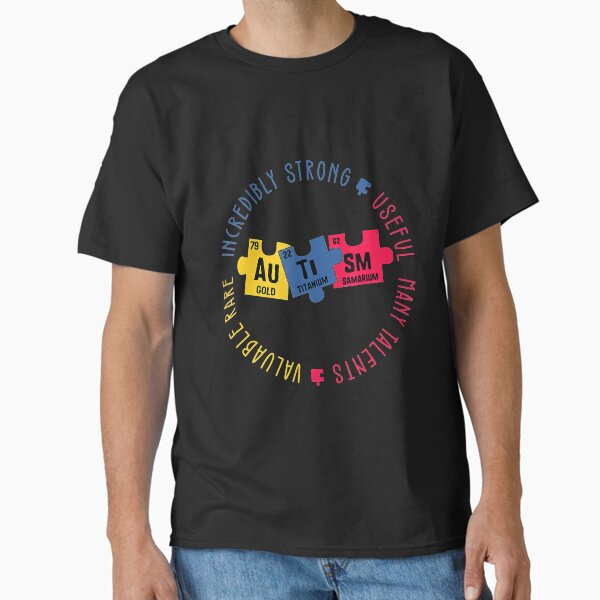 Item preview, Autism Awareness Periodic Table Elements designed and sold by momecreative.