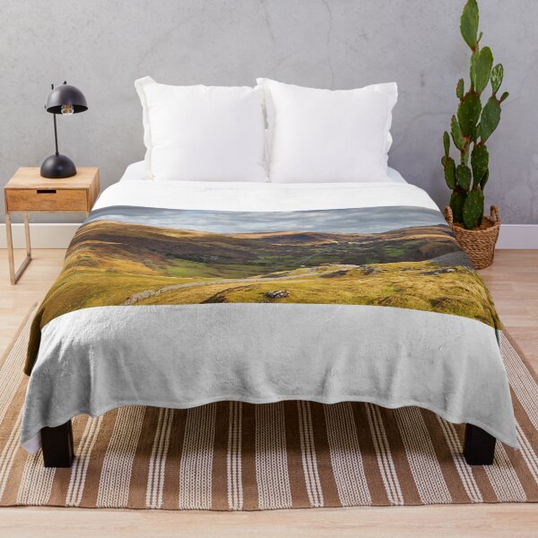 Item preview, Fan Brycheiniog, Fan Hir, Cefn Cul, Bwlch Bryn-rhudd Pass, Glyn Tawe and Fan Gyhirych from Cribarth, Brecon Beacons National Park, Wales  designed and sold by Dan Santillo.