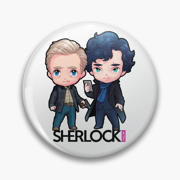 Item preview, Sherlock Holmes & John Watson designed and sold by sh2jw.