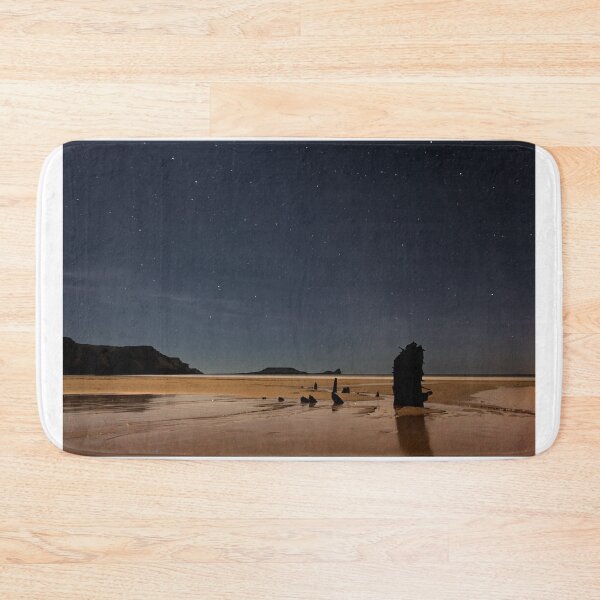 Item preview, Helvetia Wreck and Worms Head, Rhossili Bay, Gower, Wales ` designed and sold by Dan Santillo.