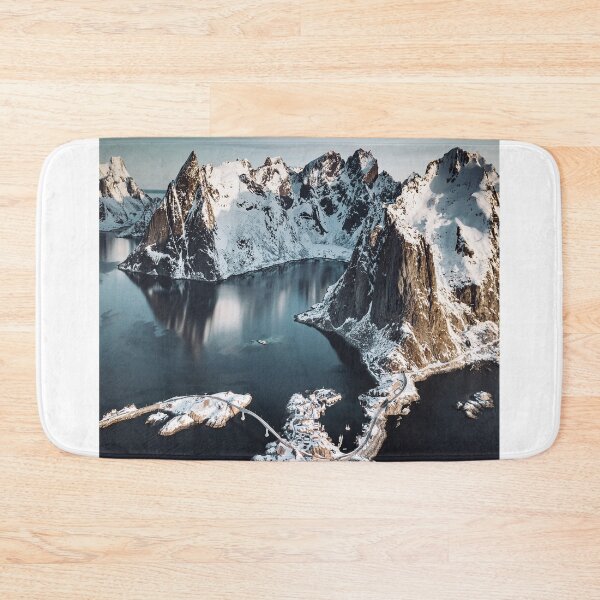 Item preview, aerial view of the lofoten islands designed and sold by franckreporter.