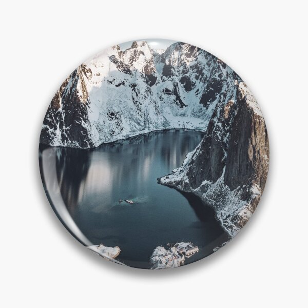 Item preview, aerial view of the lofoten islands designed and sold by franckreporter.