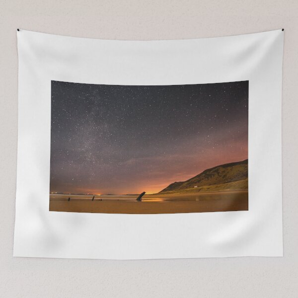 Item preview, Helvetia Wreck and Rhossili Down, Rhossili Bay, Gower, Wales  designed and sold by Dan Santillo.