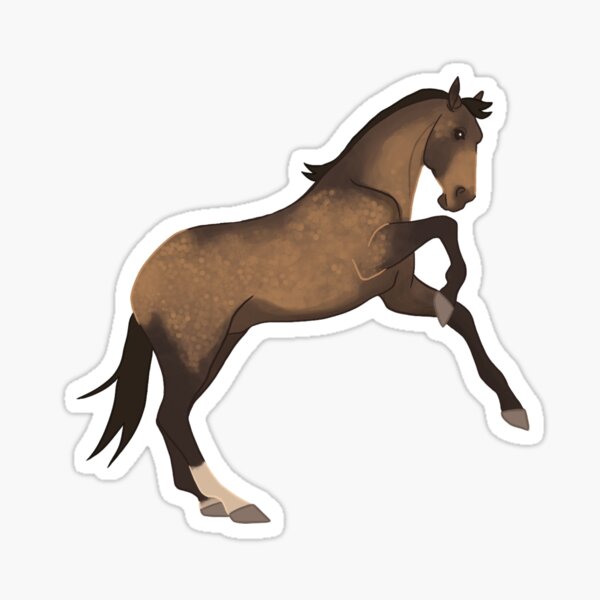 Ardennes War Horse Sticker for Sale by chloecarver