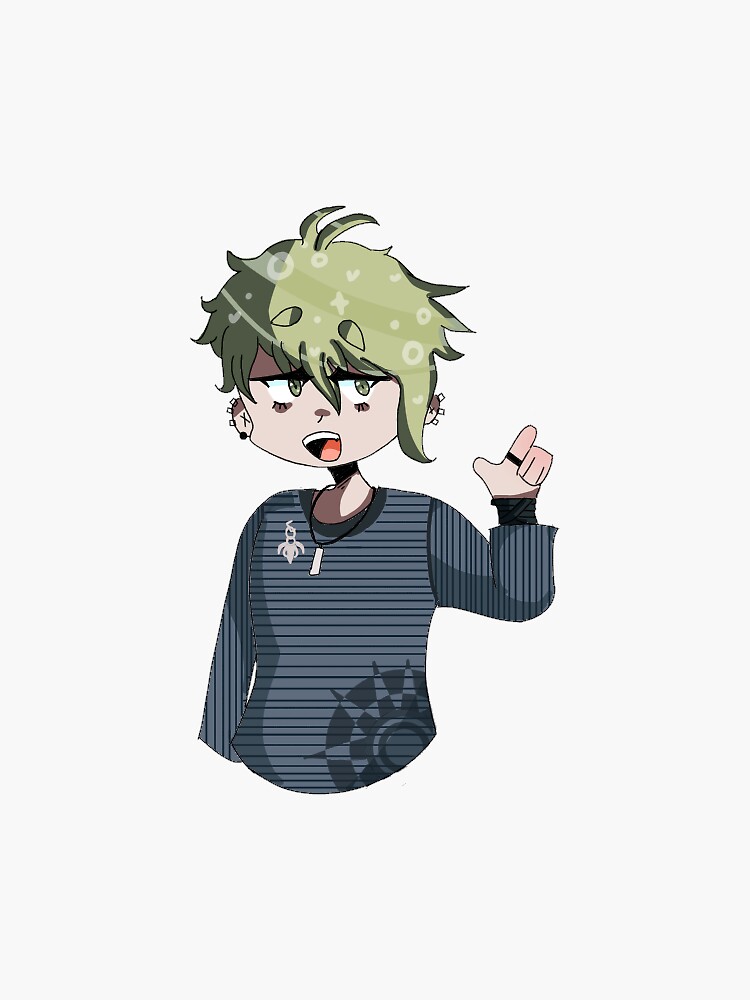 "Rantaro Amami Fan Art" Sticker for Sale by IbukiOnAString | Redbubble