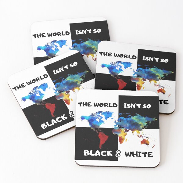 Item preview, World isn't Black and White designed and sold by InputVSOutput.