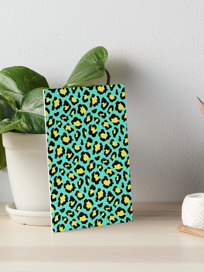 Neon green leopard print by Sammy-joe, Redbubble