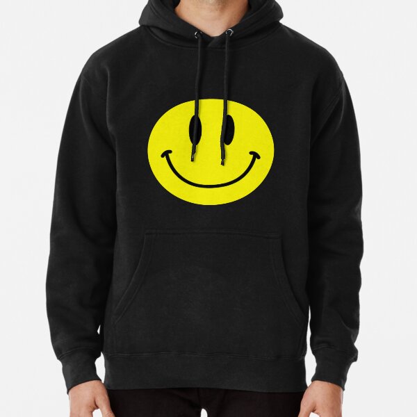 Smiley Gesicht Säure Smiley Happy Hardcore Techno Smiley Hoodie