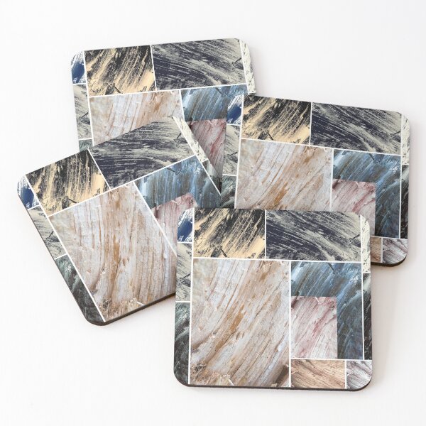 Item preview,  that has different surfaces. The grain can show fine lines or be rough and coarse-grained.
The design by Mallybeau Mauswohn shows a macro photography with a wooden structure. Shown side by side in color variations designed and sold by Mauswohn.