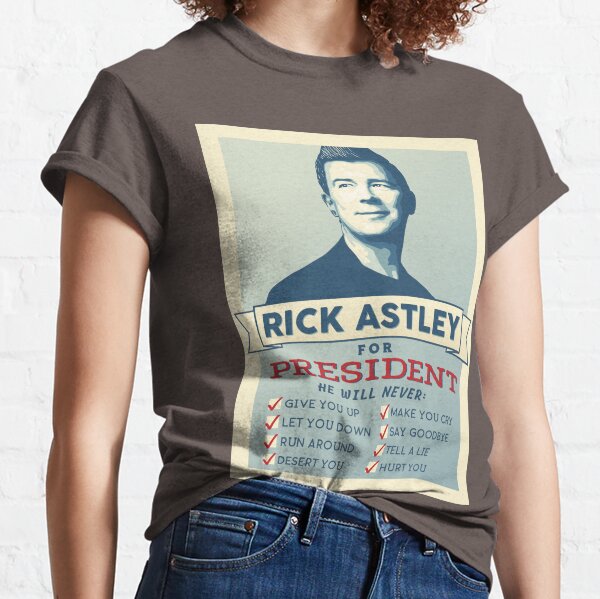 Download Rick Astley Clothing | Redbubble