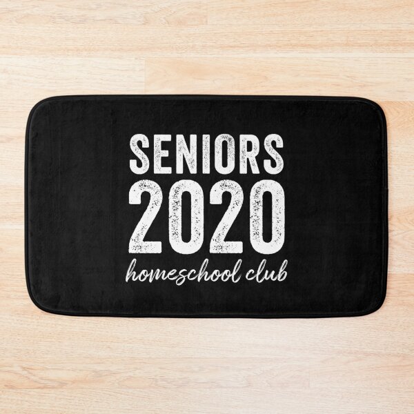 Item preview, Seniors 2020 Homeschool Club - Grunge Type designed and sold by chrismanubag.