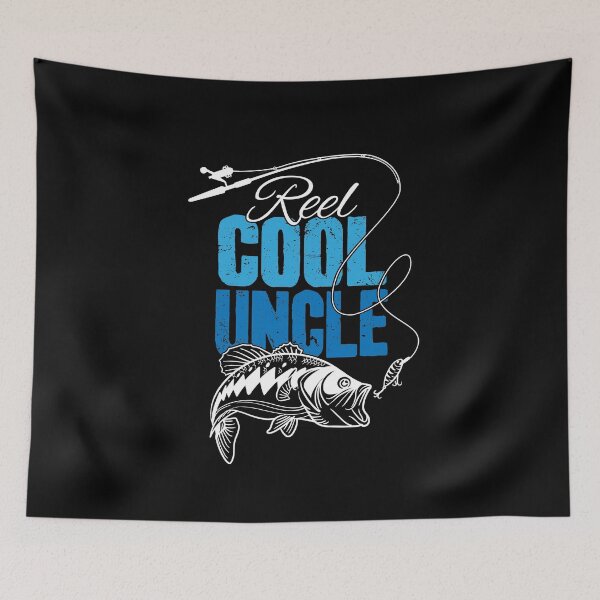 Item preview, Reel Cool Uncle Funny Fishing designed and sold by Captain Mood.