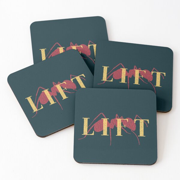 Item preview, L I F T (Dark Version) - A Group where we all pretend to be Ants in an Ant Colony designed and sold by teeworthy.