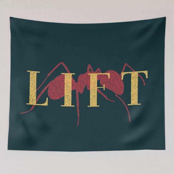 Item preview, L I F T (Dark Version) - A Group where we all pretend to be Ants in an Ant Colony designed and sold by teeworthy.