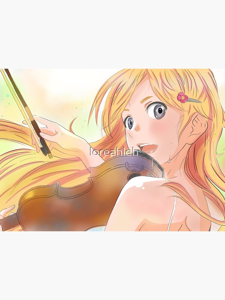 anime, anime girls, Miyazono Kaori, Shigatsu wa Kimi no Uso,  picture-in-picture, digital art