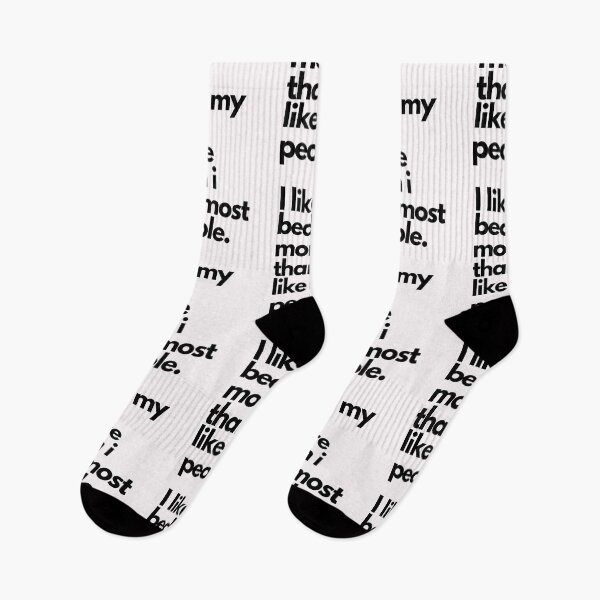 Item preview, I like my bed more than I like most people | introvert  designed and sold by TheSelfLoveClub.