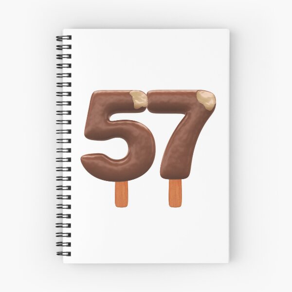 Item preview, 57 Ice Cream Fifty Seven Number 3d Chocolate designed and sold by HelloFromAja.