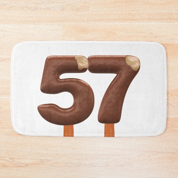 Item preview, 57 Ice Cream Fifty Seven Number 3d Chocolate designed and sold by HelloFromAja.