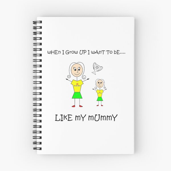 Item preview, When I Grow Up I Want To Be Like My Mummy (girl) designed and sold by SlumCity.