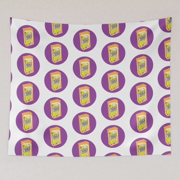 Item preview, Overlay round retro design - Sixties Pop art - Purple orange yellow  designed and sold by soulbrew.