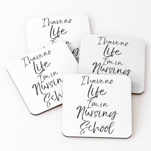 Aperçu de l'œuvre I Have No Life I'm in Nursing School créée et vendue par TNDesignStudio.