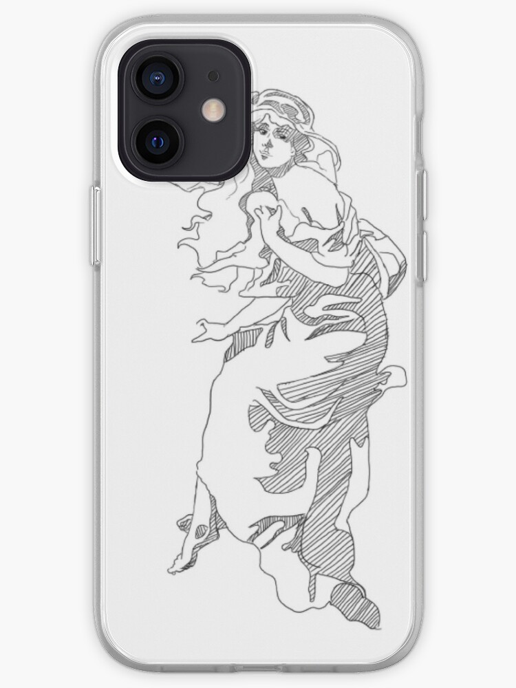B W Aesthetic That Painting I Love But I Can T Remember Its Name Iphone Case Cover By Giovepluviosco Redbubble