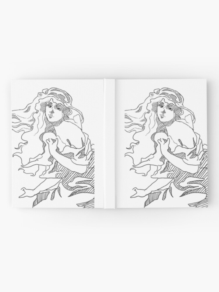 B W Aesthetic That Painting I Love But I Can T Remember Its Name Hardcover Journal By Giovepluviosco Redbubble
