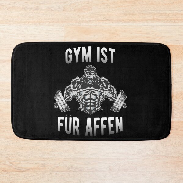 Item preview, Gym is for monkey fitness workout training saying designed and sold by JonasDesign.