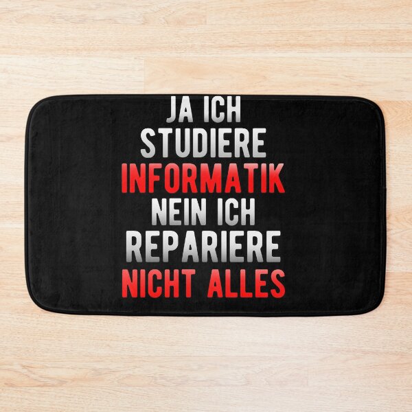 Artikelvorschau, Informatik Informatiker Programmierer Nerd Spruch entworfen und verkauft von JonasDesign.