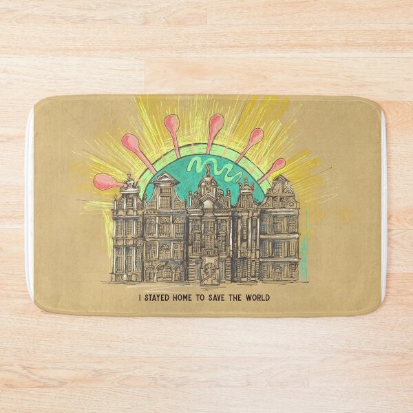 Item preview, I stayed home to save the world designed and sold by priyankaoberoi.