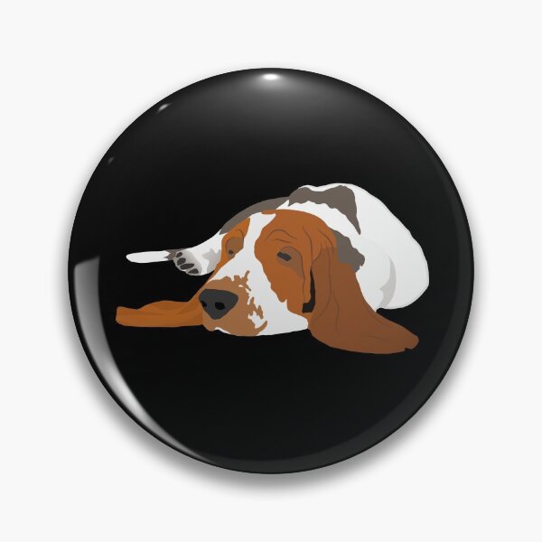 Item preview, Basset Hound Sleeping designed and sold by kudostees.