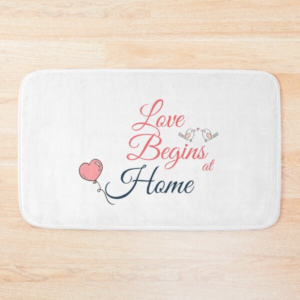 Item preview, Love begins at home designed and sold by saechla.