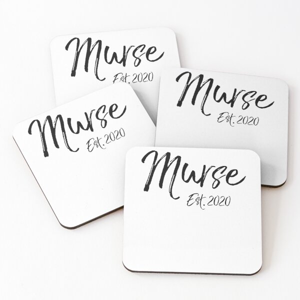 Aperçu de l'œuvre Murse Est. 2020 Male Nurse Pun Nursing School Graduation créée et vendue par TNDesignStudio.
