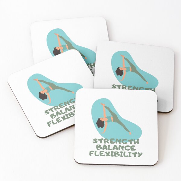 Item preview, Strength Balance Flexibility - Yoga Fitness Pilates Gym designed and sold by Rhu Creations.