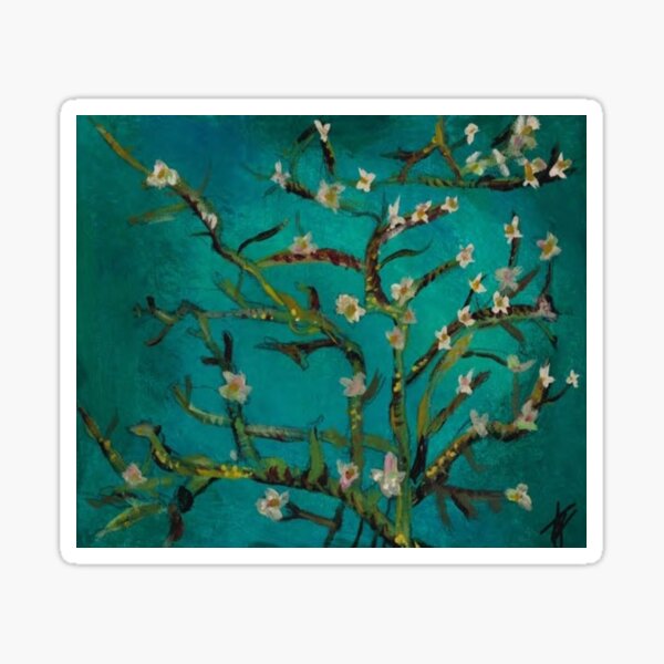 Vista previa del artículo con la obra «Flores de almendro», diseñado y vendido por art-frog.