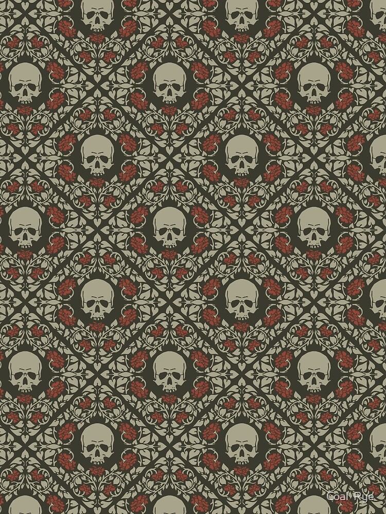 Skulls and roses by juliacoalrye