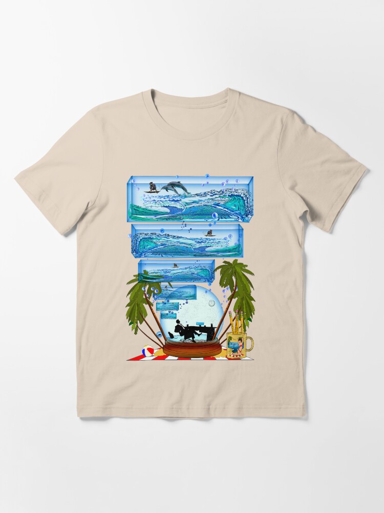 Alternate view of DESKTOP PARADISE Essential T-Shirt