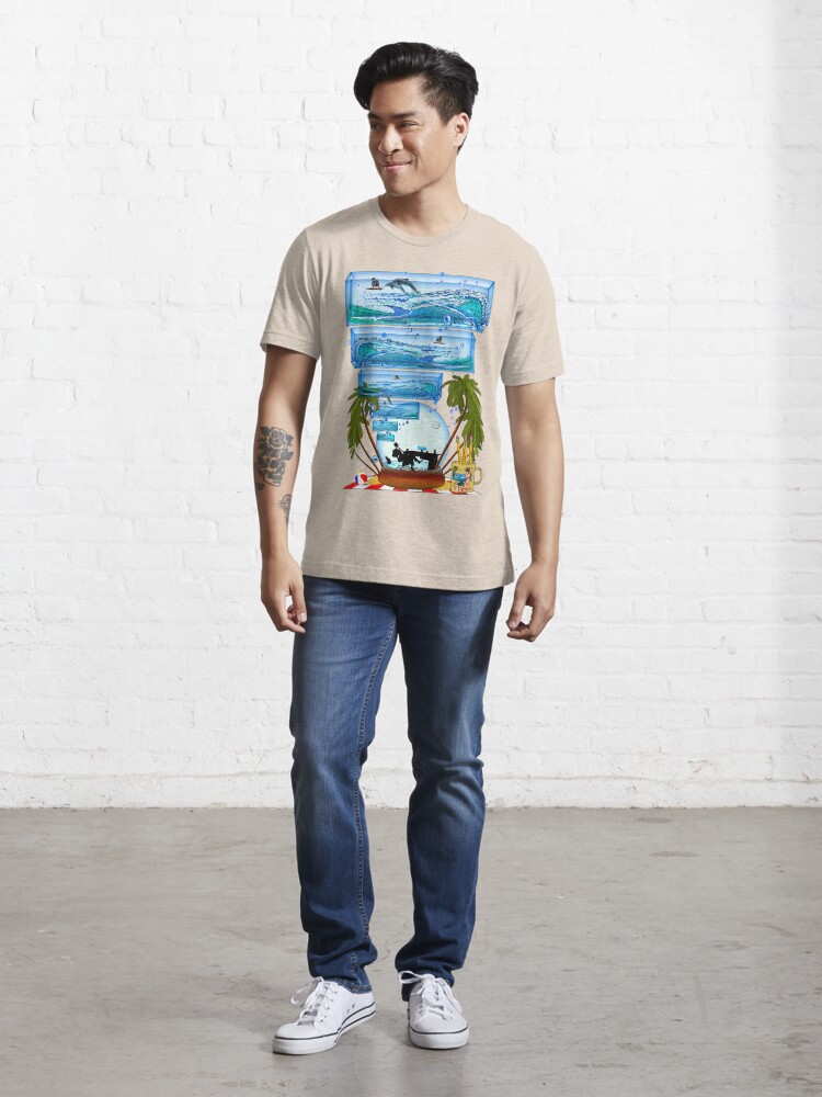Alternate view of DESKTOP PARADISE Essential T-Shirt