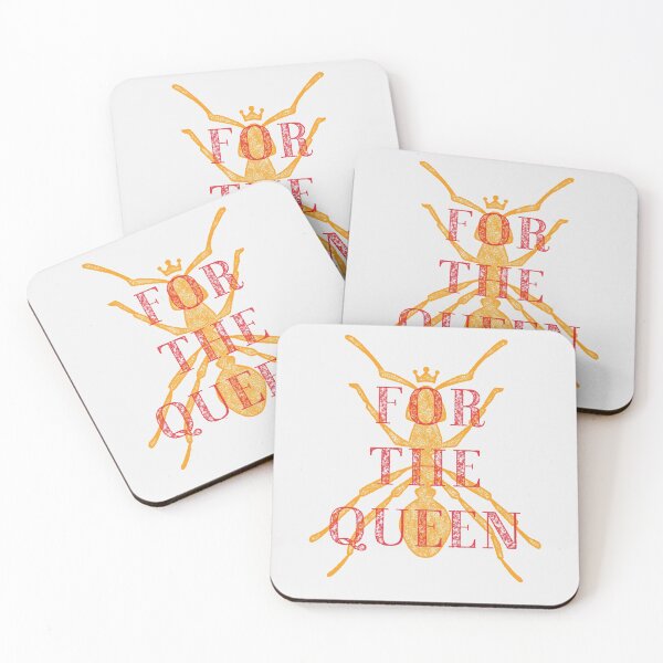Item preview, For the Queen - A Group where we all pretend to be Ants in an Ant Colony designed and sold by teeworthy.