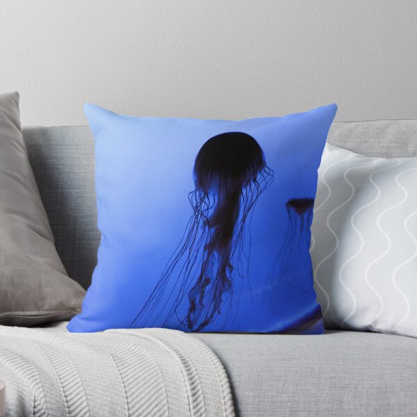Jelly Silhouette 002 Throw Pillow