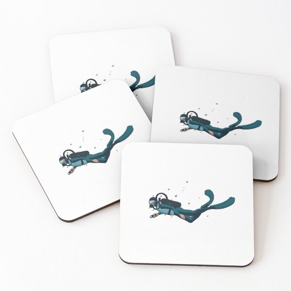 Item preview, Diver underwater diving hobby deep sea gift designed and sold by redshirtz.