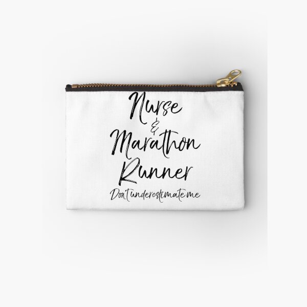 Item preview, Nurse & Marathon Runner Don't Underestimate Me designed and sold by TNDesignStudio.