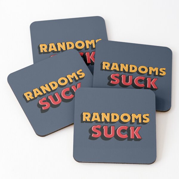 Item preview, RANDOMS SUCK! designed and sold by teeworthy.