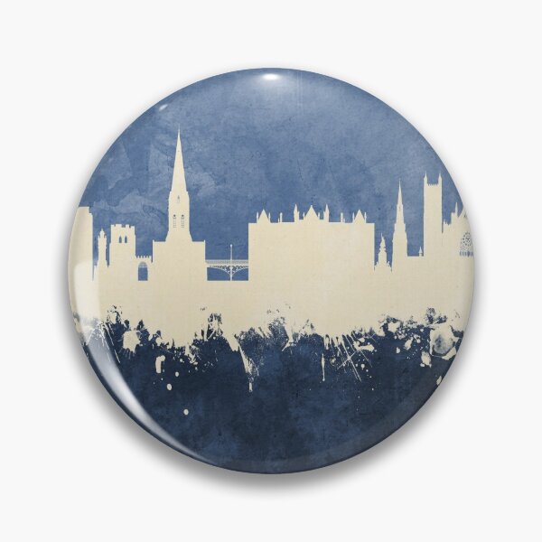 Item preview, Exeter England Skyline designed and sold by ArtPrints.
