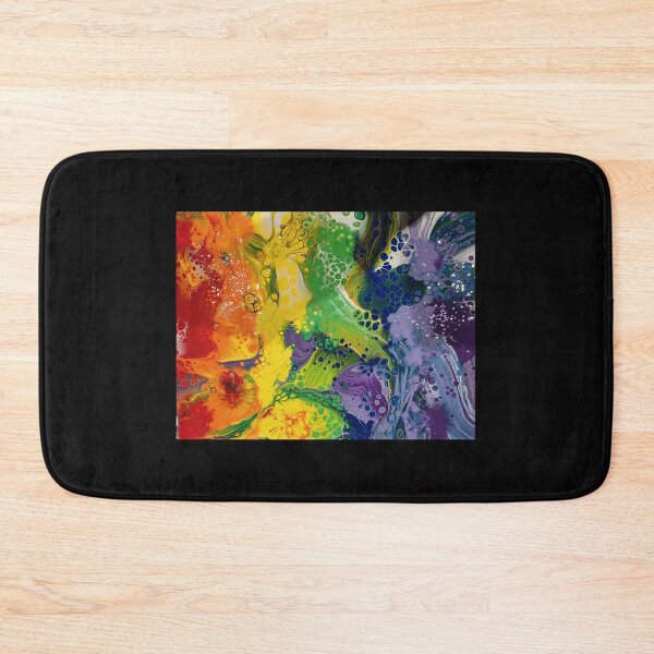 Item preview, Rainbow Paint Pour designed and sold by BrxkenArrow.