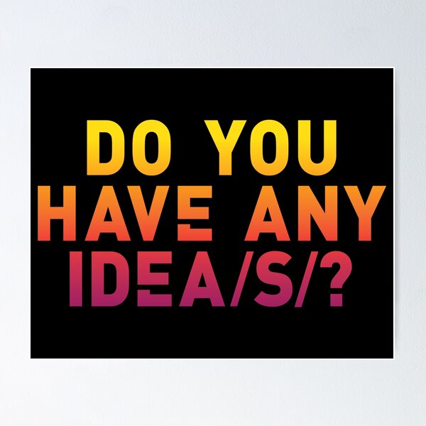 Item preview, Todo Todo - ¿Tienes alguna idea? designed and sold by nootrope.